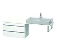 Duravit DuraStyle vasque DS532901818 80 x 47,8 cm, blanc mat, pour console, 2 tiroirs