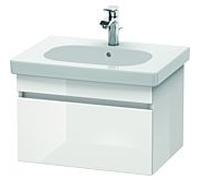 Duravit DuraStyle meuble sous-lavabo mural 6383, 1 tiroir, 600mm, pour D-Code, DS638302218