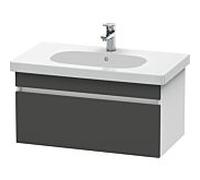 Duravit DuraStyle meuble sous-lavabo mural 6384, 1 tiroir, 800mm, pour D-Code, DS638404918