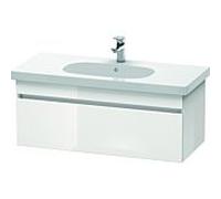Duravit DuraStyle meuble sous-lavabo mural 6385, 1 tiroir, 1000mm, pour D-Code, DS638502222