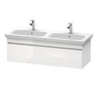 Duravit DuraStyle vasque DS639802218 123x44,8x39,8cm, 2000 , vasque gauche / droite, blanc brillant / blanc mat