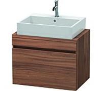 Duravit DuraStyle vasque match0 DS530107979 70 x 47,8 cm, noyer naturel, pour console, coulissant 2000