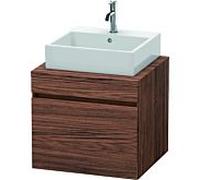 Duravit DuraStyle vasque match0 DS531002121 60 x 54,8 cm, noyer foncé, pour console, coulissant 2000