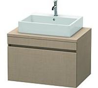 Duravit DuraStyle vasque match0 DS531207575 80 x 54,8 cm, lin, pour console, coulissant 2000