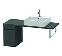 Duravit DuraStyle vasque match0 DS532004949 30 x 47,8 cm, graphite mat, pour console, coulissant 2000