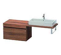 Duravit DuraStyle vasque match0 DS533407979 80 x 54,8 cm, noyer naturel, pour console, coulissant 2000