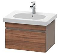 Duravit DuraStyle vasque match0 DS638307943 60 x 45,3 cm, noyer naturel / basalte mat, 2000 , suspendu