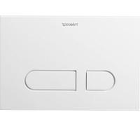 Duravit DuraSystem bouton de chasse d'eau pour WC blanc WD5001011000