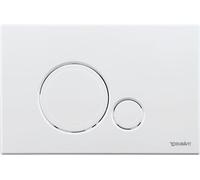 Duravit DuraSystem plaque de déclenchement mécanique pour WC Beta 120, DualFlush, 230x150,5mm, WD5010011000