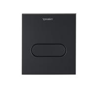 Duravit DuraSystem plaque de déclenchement mécanique pour urinoirs A1, 130x150mm, WD5004031000, Couleur: Face avant en plastique, noir mat
