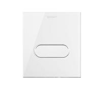 Duravit Duravit Plaque de commande A1 DuraSystem 14,1x15,7mm, verre, blanc, pour urinoir Quantité:1