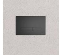Duravit Plaque de déclenchement DuraSystem Beta 100 mécanique Dual Flush Noir mat WD5009031000