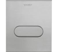 Duravit DuraSystem plaque de déclenchement mécanique pour urinoirs A1, plastique, 130x150mm, WD5004701000, Couleur: acier inoxydable brossé