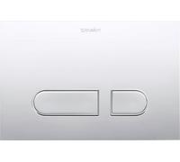 Duravit DuraSystem plaque de déclenchement mécanique pour WC A1, plastique, 217x146,5 mm, WD5001021000