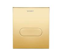 Duravit DuraSystem plaque de déclenchement mécanique pour urinoirs A1, plastique, 130x150mm, WD5004341000, Couleur: Or poli