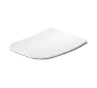 Duravit Duravit Abattant WC carré avec frein de chute, 43,4 cm, uni, blanc Quantité:1