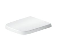 Duravit Duravit Abattant WC carré avec frein de chute, 43,8 cm, blanc, Scha. ES Quantité:1