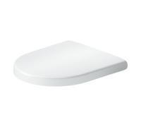 Duravit Duravit Abattant WC en D avec frein de chute, 43,2 cm, uni, blanc Quantité:1