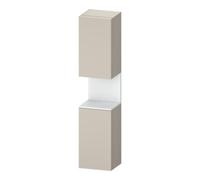 Duravit Duravit Armoire haute Qatego 40x36x176 cm, 2 portes, à gauche, blanc mat/taupe mat Quantité:1