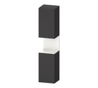 Duravit Duravit Armoire haute Qatego 40x36x176 cm, 2 portes, à gauche, gris mat/anthracite Quantité:1