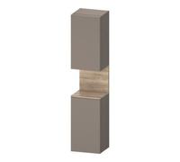 Duravit Duravit Armoire haute Qatego 40x36x176 cm, 2 portes, blanc, à droite, avec miroir/étagères Quantité:1