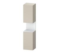 Duravit Duravit Armoire haute Qatego 40x36x176 cm, 2 portes, gauche, blanc mat/taupe mat Quantité:1