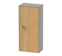 Duravit Duravit Armoire mi-haute White Tulip 40x24x88 cm, 1 porte avec poignée, à droite, en bois laqué blanc Quantité:1