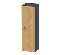 Duravit White Tulip armoire mi-hauteur, largeur 400 x profondeur 360mm, 1 arrêt de porte à droite avec poignée, WT1333RH5H1