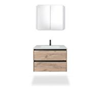 Duravit Duravit Armoire miroir Ketho.2 LED, blanc, 80x15,7x70 cm, avec éclairage lavabo Quantité:1