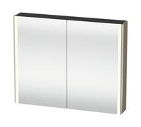 Duravit Duravit Armoire miroir Universal XSquare 100x80x15,5 cm, lin, 2 portes, LED Quantité:1