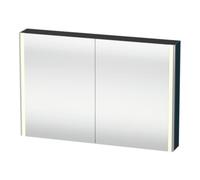 Duravit Duravit Armoire miroir Universal XSquare 120x80x15,5 cm, bleu mat, 2 portes, LED Quantité:1