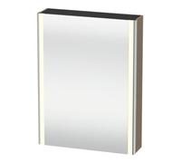 Duravit Duravit Armoire miroir Universal XSquare 60x15,5x80 cm, 1 porte, LED, connexion à droite, sans éclairage Quantité:1