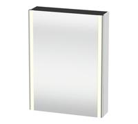 Duravit Duravit Armoire miroir Universal XSquare 60x15,5x80 cm, 1 porte, LED, gauche, blanc mat Quantité:1