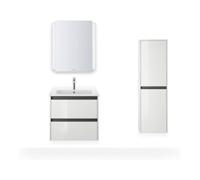 Duravit Duravit Armoire semi-haute Ketho.2 40x24x132 cm, 2 portes, côté raccord, blanc brillant Quantité:1