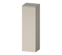 Duravit Duravit Armoire semi-haute Qatego 40x36x132 cm, 1 porte, raccord gauche, taupe mat Quantité:1