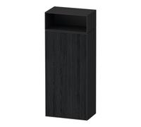 Duravit Duravit Armoire semi-haute Zencha 40x24x96,1 cm, 1 porte, à droite, noir/gris mat Quantité:1