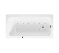 Duravit Duravit Baignoire à remous Qatego 150x75 cm, Air-Sys, version EB, 1 RS, blanc Quantité:1
