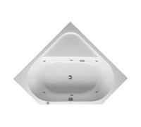 Duravit Duravit Baignoire balnéo D-Code 140x140 cm, E, EB-Vers, 2 RS, blanche, J Proj. Quantité:1