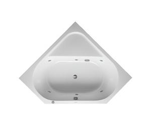Duravit Duravit Baignoire balnéo D-Code 140x140 cm, E, EB-Vers, 2 RS, blanche, J Proj. Quantité:1