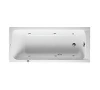 Duravit Duravit Baignoire balnéo D-Code 170x75 cm, version EB, 1 RS, blanche, J Proj. Quantité:1