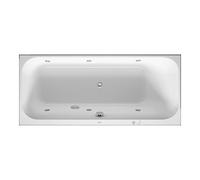 Duravit Duravit Baignoire balnéo Happy D.2 160x70 cm, Jet, version EB, 1 RS droite, blanc Quantité:1