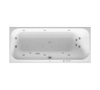Duravit Duravit Baignoire balnéo Happy D.2 170x70 cm, Combi E, EB-Vers, 1 RS droite, blanche Quantité:1