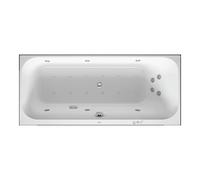 Duravit Duravit Baignoire balnéo Happy D.2 170x70 cm, Combi P, EB-Vers, 1 RS droite, blanche Quantité:1