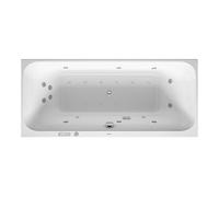 Duravit Duravit Baignoire balnéo Happy D.2 180x80 cm, Combi E, version EB, 2 RS, blanc Quantité:1