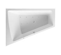 Duravit Duravit Baignoire balnéo Paiova 170x130 cm, Jet, version EB, 1 RS gauche, blanc Quantité:1