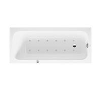 Duravit Duravit Baignoire balnéo Qatego 160x70 cm, Air-Sys, version EB, 1 RS, blanche Quantité:1