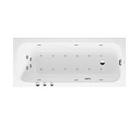 Duravit Duravit Baignoire balnéo Qatego 160x70 cm, Combi P, version EB, 1 RS, blanche Quantité:1