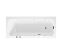 Duravit Duravit Baignoire balnéo Qatego 160x70 cm, Jet-Sys, version EB, 1 RS, blanc Quantité:1
