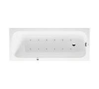 Duravit Duravit Baignoire balnéo Qatego 170x70 cm, Air-Sys, version EB, 1 RS, blanche Quantité:1