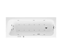 Duravit Duravit Baignoire balnéo Qatego 170x70 cm, Combi E, version EB, 1 RS, blanche Quantité:1